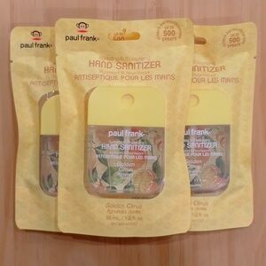 Paul Frank Hand Sanitizer Spray Set 3 Golden Citrus